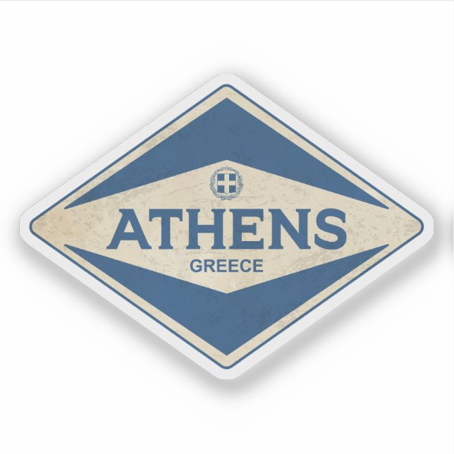 Athens Greece Vintage (Front)