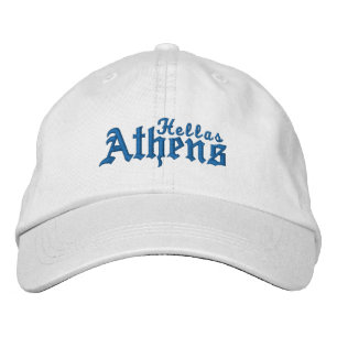 Athens Hellas Embroidered Baseball Hat