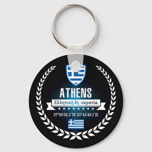 Athens Key Ring (Front)