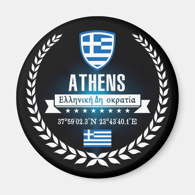 Athens Magnet (Front)