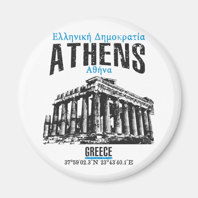 Athens Magnet (Front)