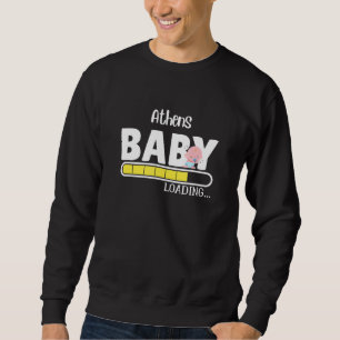 Athens Native Pride Funny State Baby Parent Mum Da Sweatshirt