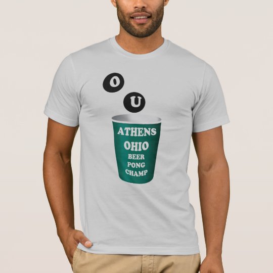 Athens, Ohio Beer Pong T-Shirt