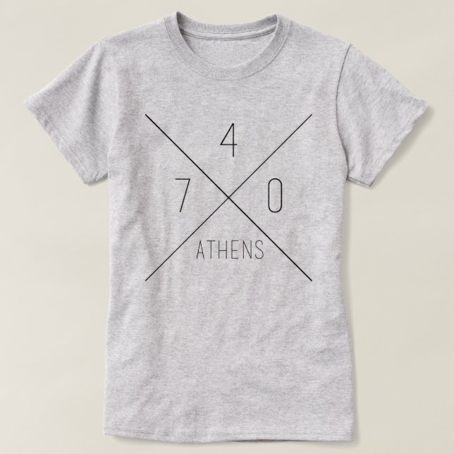 Athens Ohio Shirt Design 7 (Design Front)