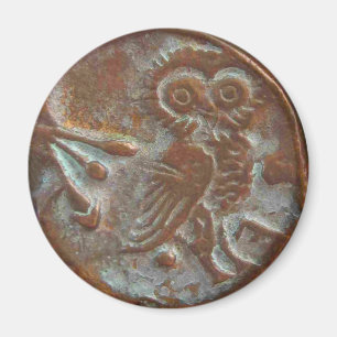 Athens Owl Magnet