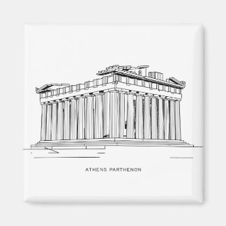 Athens Parthenon 2 Magnet