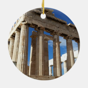 Athens Scenic Christmas Ornament