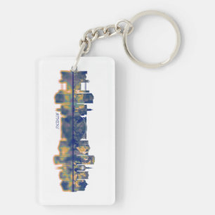 Athens Skyline Key Ring