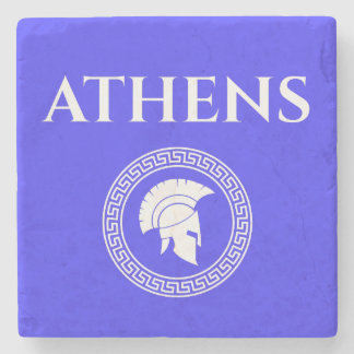 Athens Spartan Stone Coaster