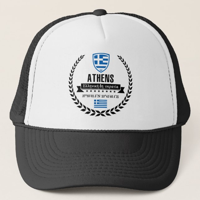 Athens Trucker Hat (Front)