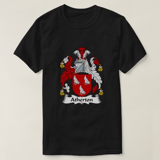 Atherton Coat of Arms - Family Crest Shirt Essenti (Design Front)