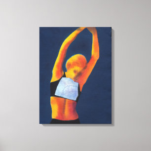 Athlete 2011 canvas print