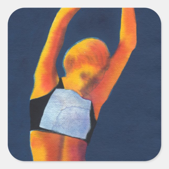 Athlete 2011 square sticker (Front)