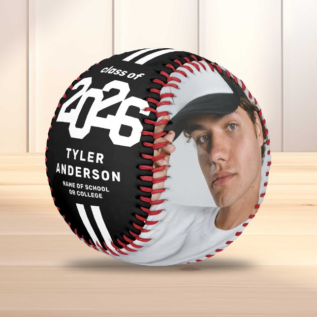Athlete 2026 Graduation Custom Photo Baseball (Creator Uploaded)