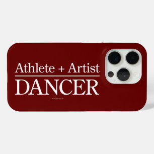 Athlete + Artist = Dancer iPhone case