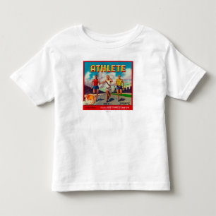 Athlete Brand Citrus Crate Label Toddler T-Shirt