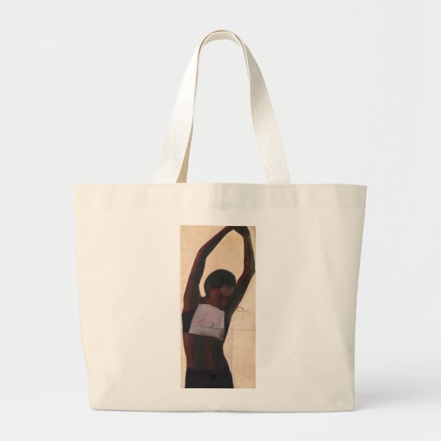 Athlete Large Tote Bag (Front)