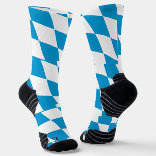 Athletic Crew Sock with flag of Bavaria, Germany