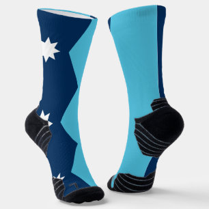 Athletic Crew Sock with flag of Minnesota, USA