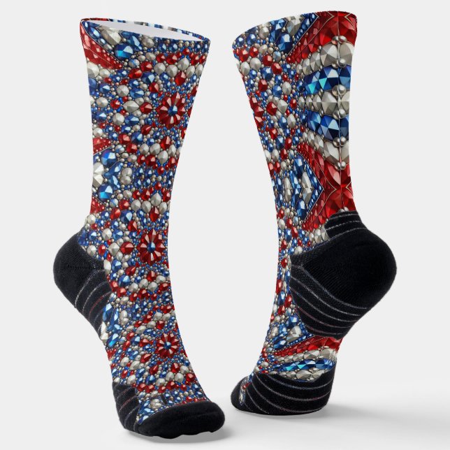 Athletic Crew Sock with Netherlands Colours (Angled)