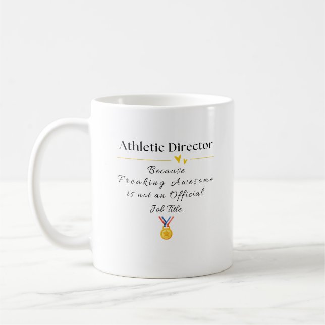 Athletic Director Coffee Mug (Left)