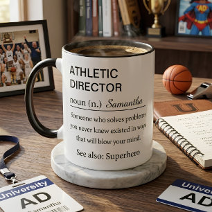 Athletic Director Definition Mug