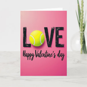 Athletic Love Valentine Card