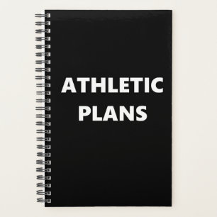 Athletic Planner Sports Theme Athletic Plans
