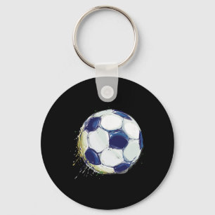 Athletic Soccer Football Ball Sports Player Key Ring