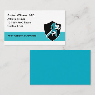 Athletic Theme Sports Business Cards