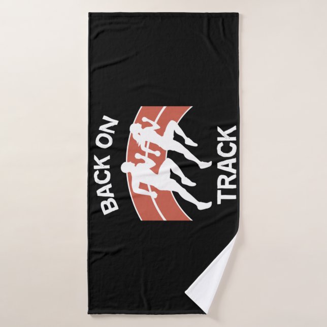 Athletic Track Runners | Track Athletes | Runners  Bath Towel (Bath Towel)