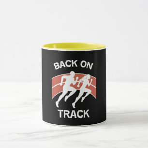 Athletic Track Runners   Track Athletes   Runners Mug