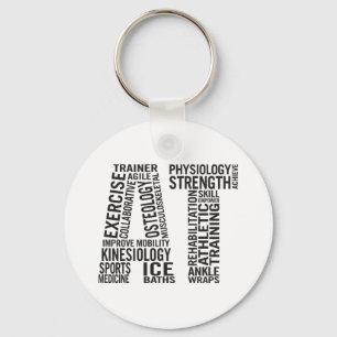 Athletic Trainer AT Key Ring