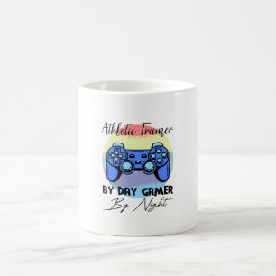 Athletic Trainer By Day Gamer By Night Coffee Mug