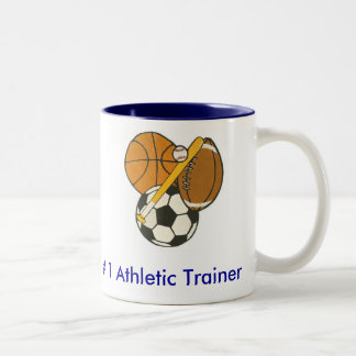 Athletic Trainer - Customised Two-Tone Coffee Mug