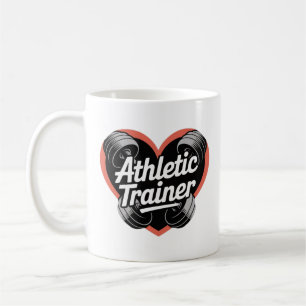 Athletic Trainer Heart Mug – Fitness Coach 