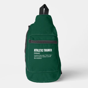 Athletic Trainer Job Definition Sling Bag