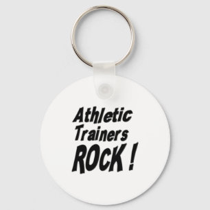 Athletic Trainers Rock! Keychain
