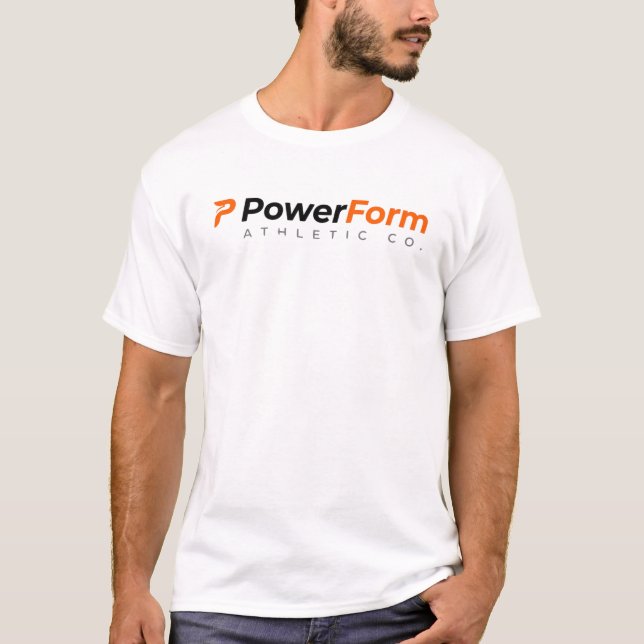 Athletic Workout & Training Shirt (Front)