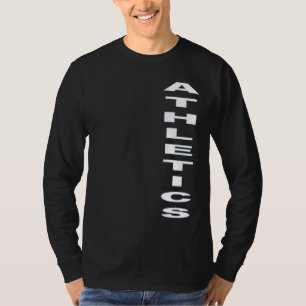 ATHLETICS Black Basic T-shirt