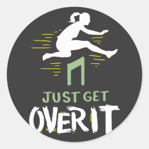 athletics classic round sticker