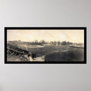 Athletics Vs Senators Baseball Photo 1905 Poster