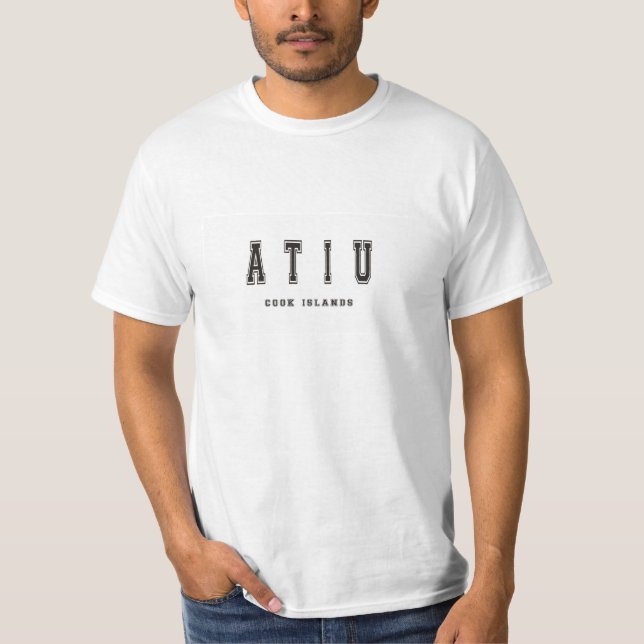 Atiu Cook Islands T-Shirt (Front)