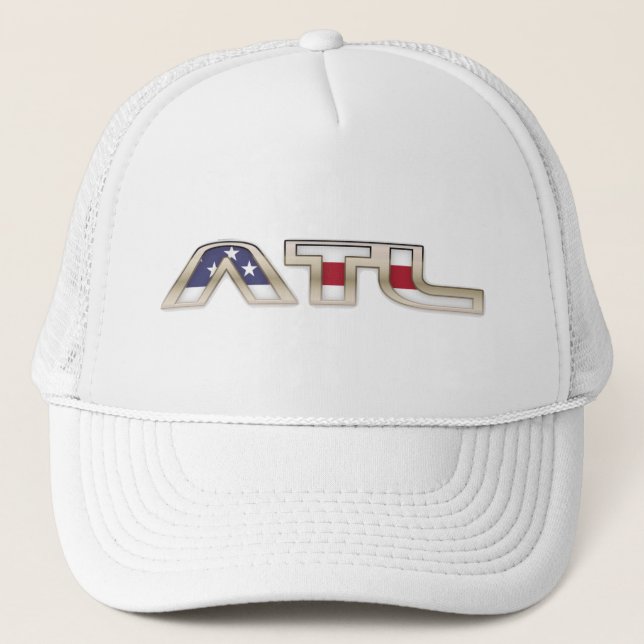 ATL American flag - hat (Front)