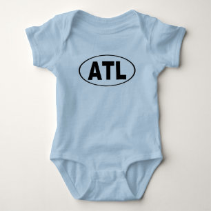 ATL Atlanta Georgia Baby Bodysuit