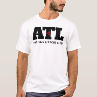 ATL Black and Bold Design T-Shirt