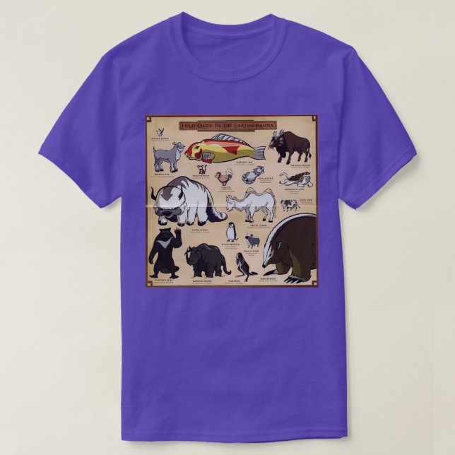 ATLA FAUNA T-Shirt (Design Front)