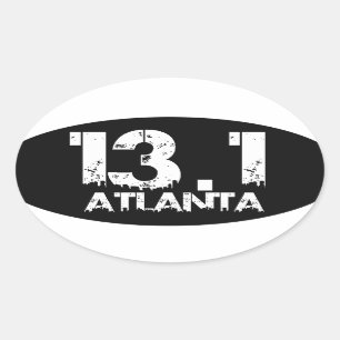 Atlanta 13.1 Half Marathon Sticker