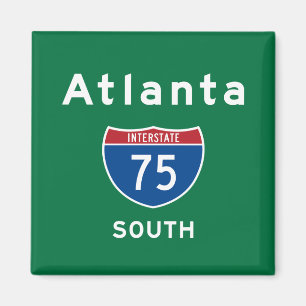 Atlanta 75 magnet