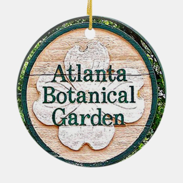 Atlanta Botanical Garden Ornament (Back)